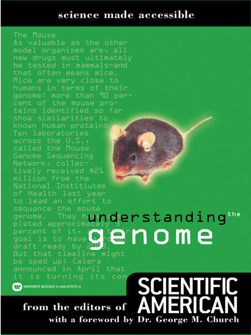 Title details for Understanding the Genome by Editors of Scientific American - Available